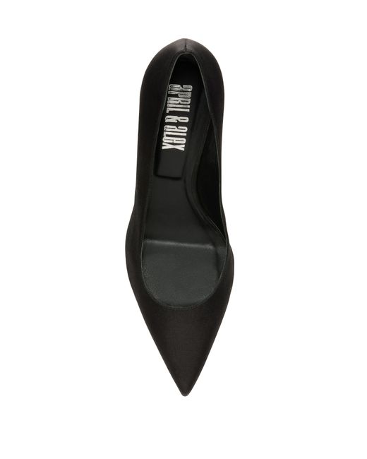 April & Alex Black Essie Noir Pump