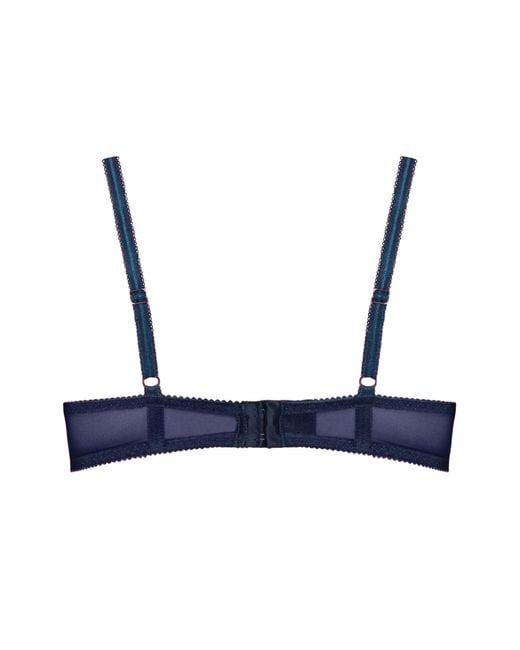 BonBon Lingerie Blue Coco Heart Underwired Bra