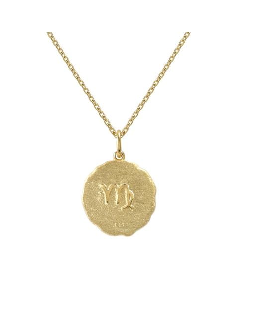 Hye Jane Jewelry Metallic Aries Zodiac Pendant