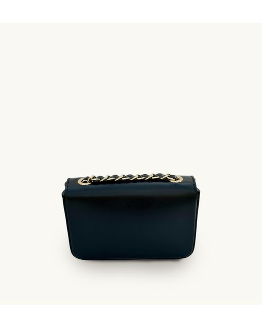 Apatchy London Black The Grace Leather Bag