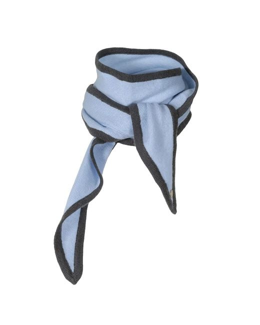 tirillm Blue Ayla Small Neck Scarf