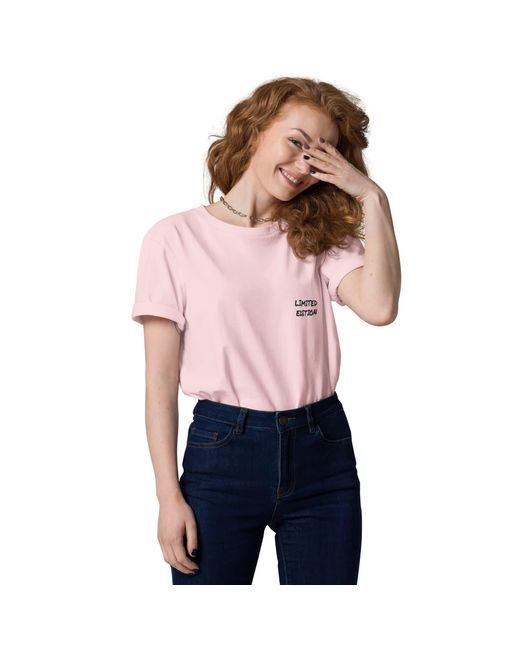 Anchor and Crew Pink Cotton Limited Edition Annotations Organic Cotton T-Shirt