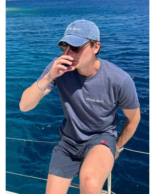 Arthur Beale Blue Shorts for men