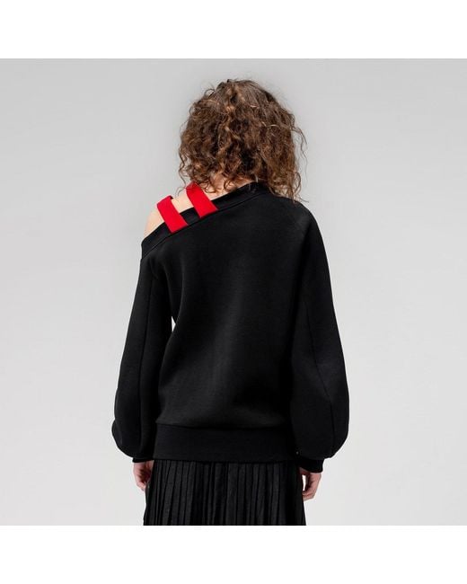 Ioana Ciolacu Black Sonia Mix Sweatshirt