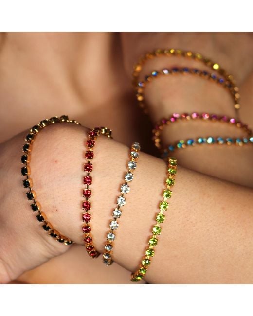 Vicki Sarge Black The Tennis Bracelet