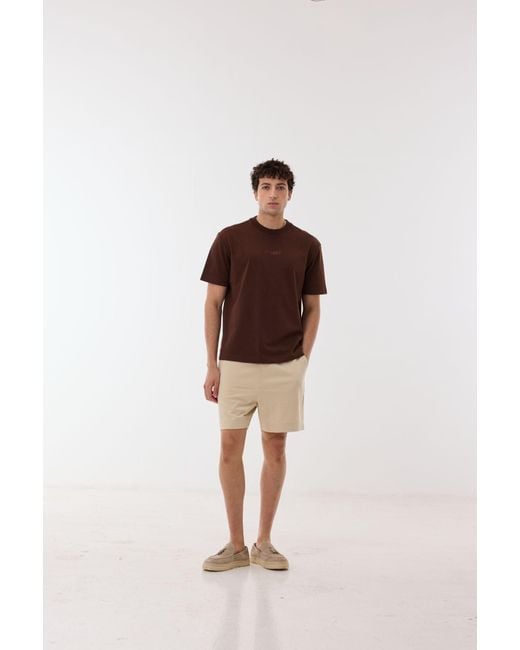 Ashita Fernandes Brown Soren T-Shirt for men
