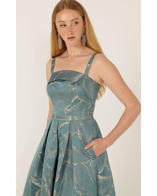 SACHA DRAKE Green Atelier Bolero & Gown Set