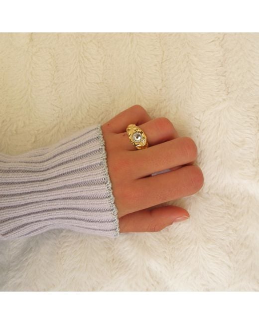 Casa Cala Metallic Cala Ice- Ring