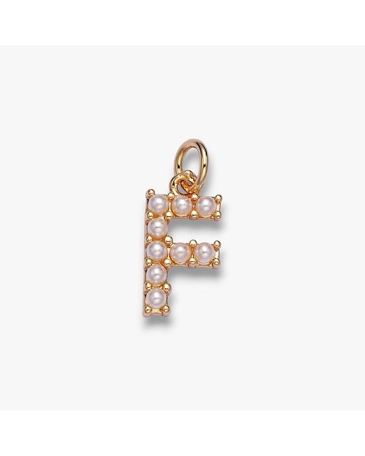 Alexie of Athens Metallic Delphi Monogram Talisman Pearls