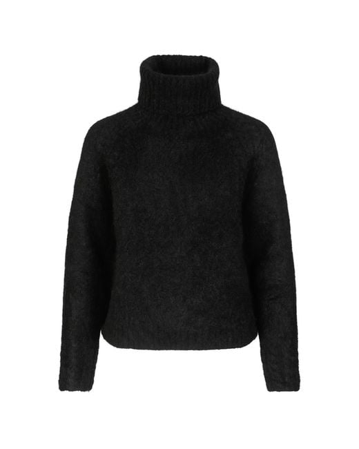 tirillm Black Ma Mohair Sweater With Great Details