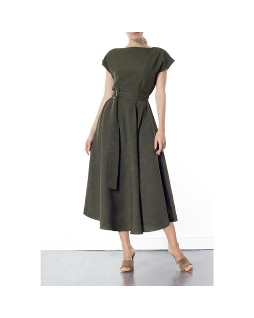 Meem Label Black Stine Midi Dress