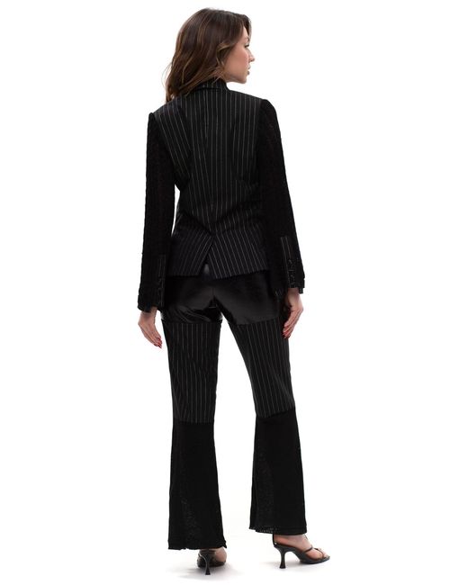 Maison Bogomil Black Structured Flow – Trousers