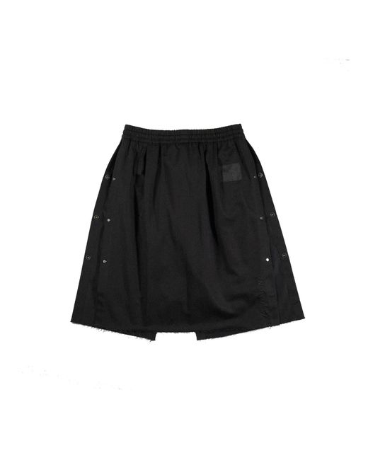 ZSIGMOND Black Core Skorts for men