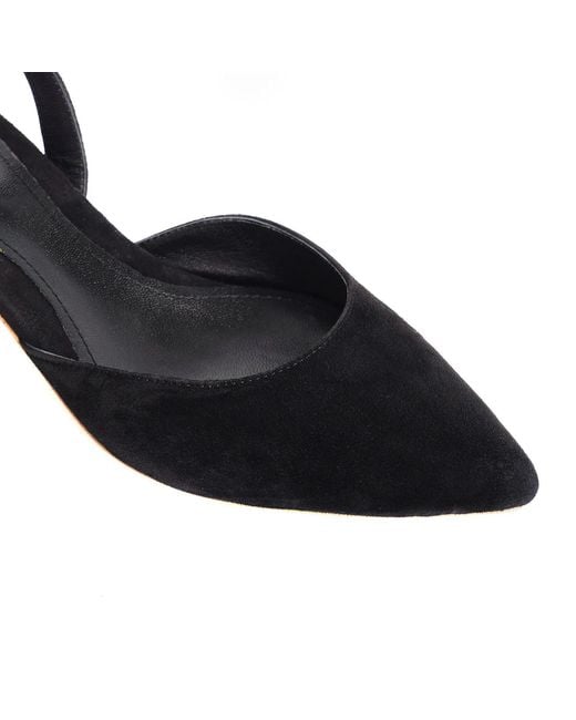 Ginissima Black Alice Slingbacks