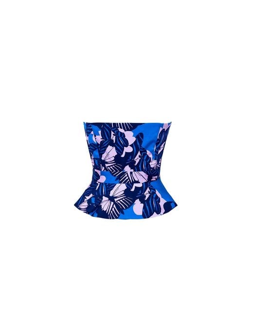 Emma Wallace Blue Marieanne Top