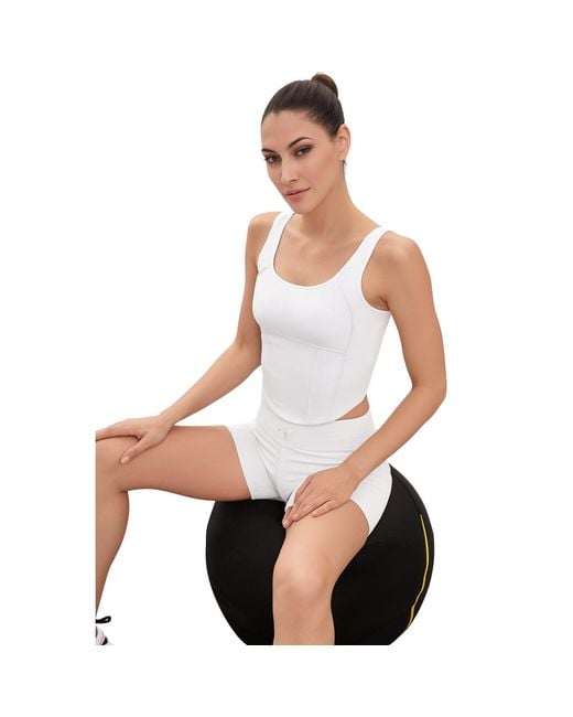 Altra Volta White Effortless Tank Top