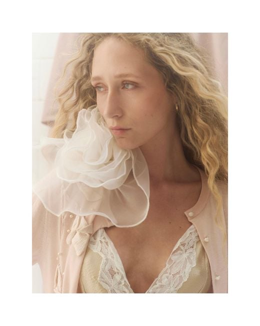Lisa The Label Natural Out There Rosie Slip Dress
