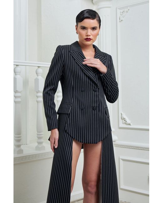 Lumina Eligma Black Opera Blazer Dress