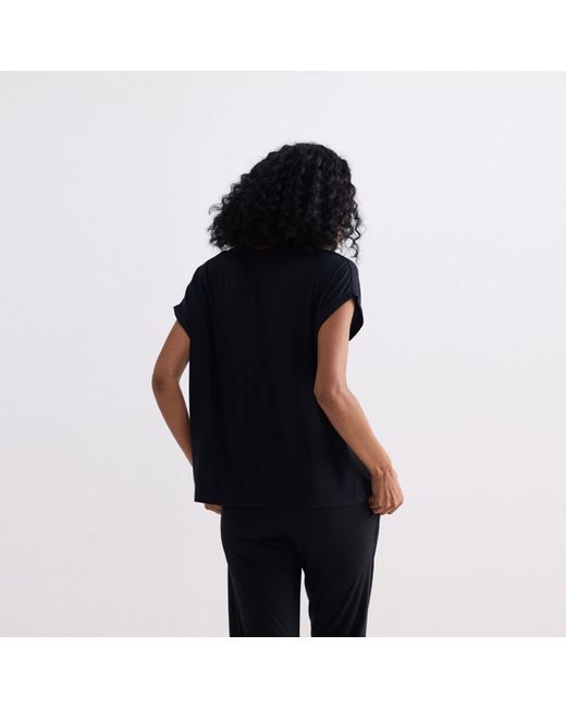 REISTOR Black Wide Leg Pant