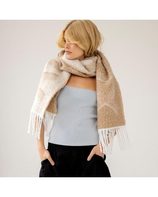 Arctic Fox & Co. Natural Neutrals The Logo Scarf