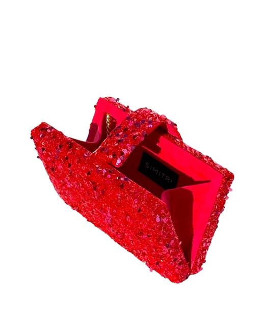 Simitri Red Berry Kitsch Clutch