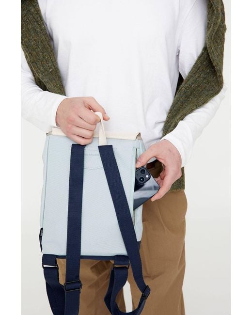Lefrik Blue Kaut Mini Backpack Marine Block