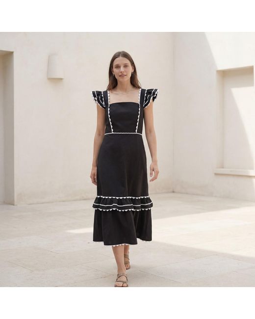 The Well Worn Black The Matilda Dress – A Timeless, Sustainable Statement
