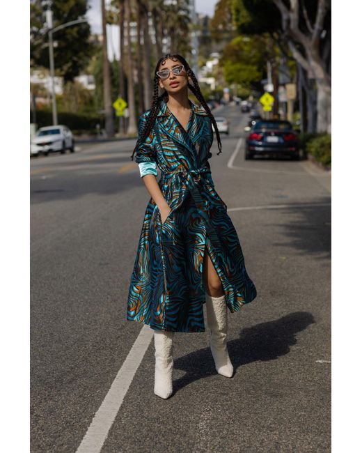 Andreeva Green Mint Marilyn Coat