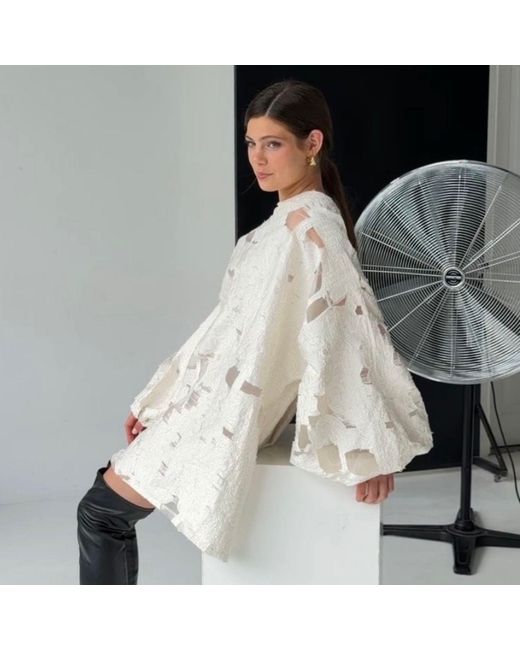 Nola White Malin Dress