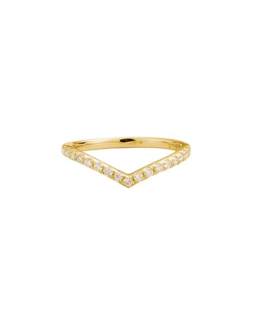 Juvetti Metallic Kasso Ring Set With Diamond