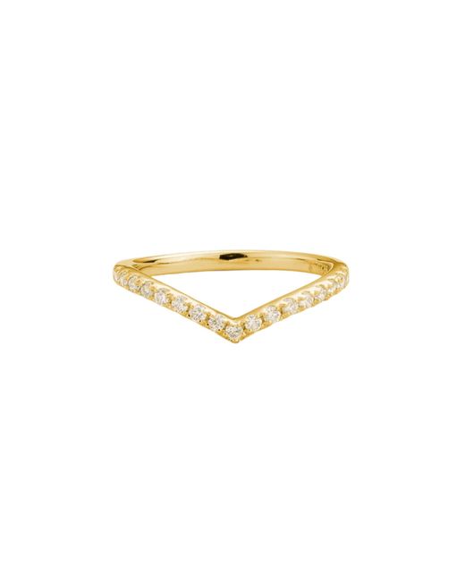 Juvetti Metallic Kasso Ring Set With Diamond