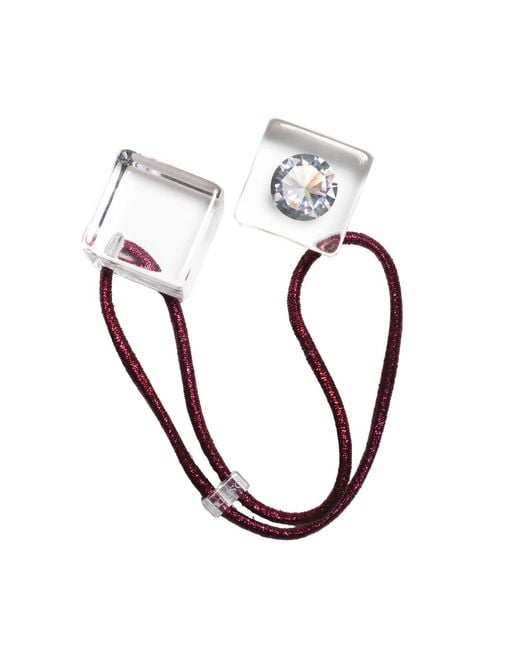Iostudio Metallic Sunrise Pony Bordeaux