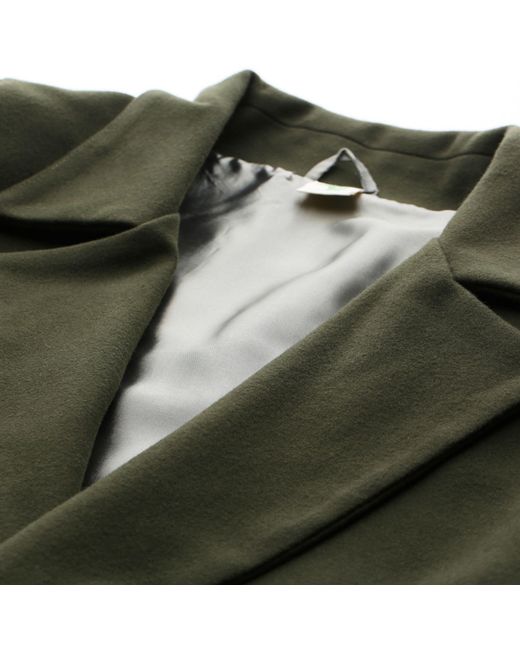 NUMBAT Green Ivy Long Coat With Removable Belt
