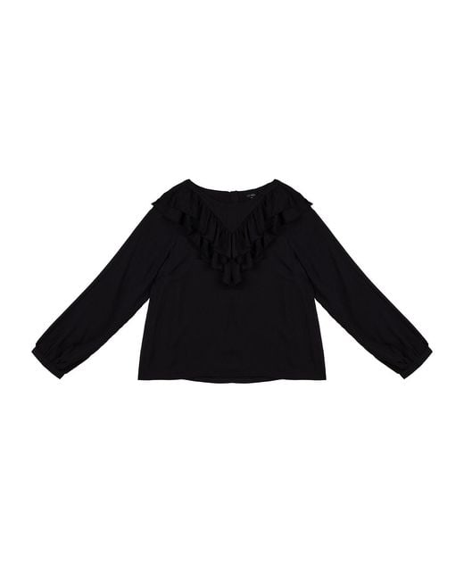 Lo Neel Black Elena Blouse