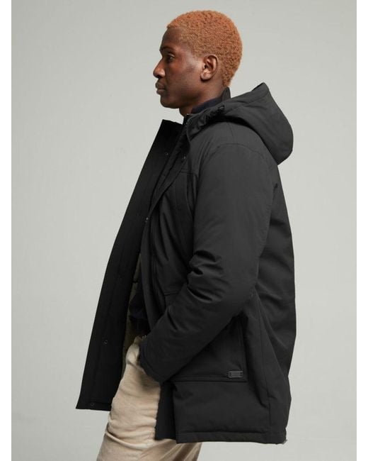 Guards London Black Larkhill Parka for men