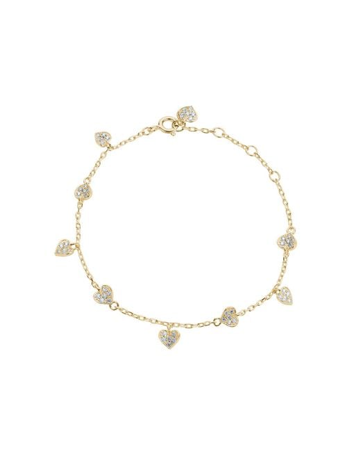 BLOOMTINE | Earth Angel HQ Metallic 'Where There Is Love, There Is Magic' Heart Bracelet