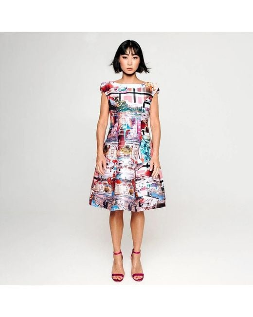 Maxjenny Pink Midi Dress C
