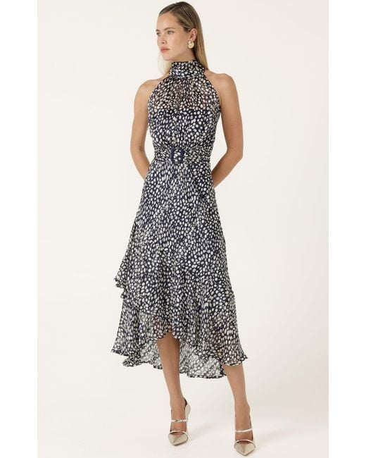 SACHA DRAKE Gray Austen Dress