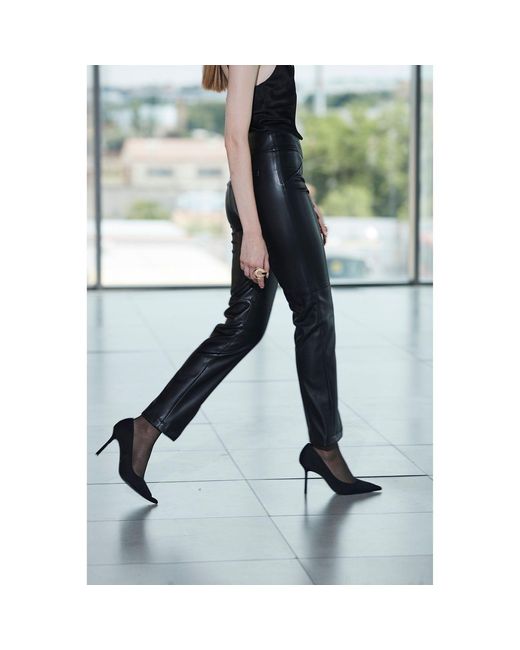 The Extreme Collection Black Leather Trousers