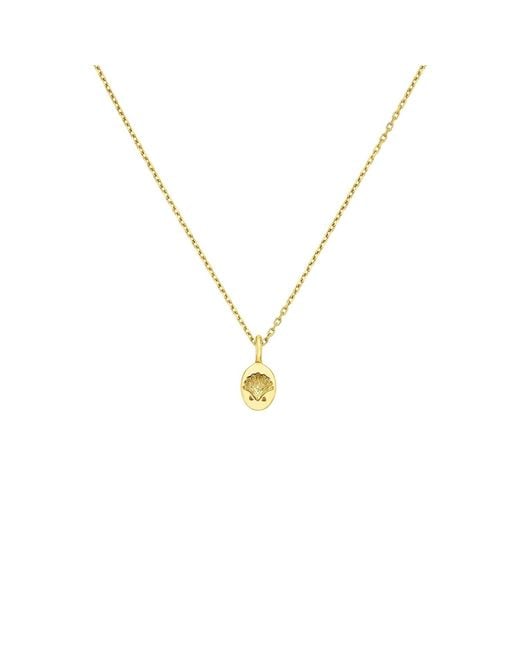Zoe & Morgan Metallic Secret Society Of Shell Lovers Necklace