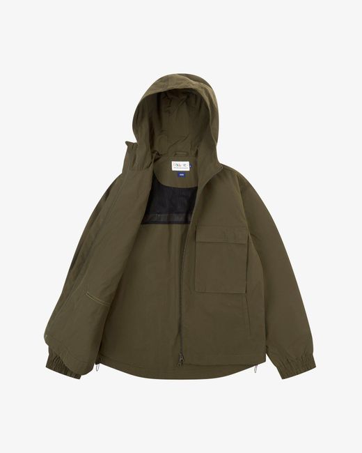 Uskees Green Evo Shell Coat for men