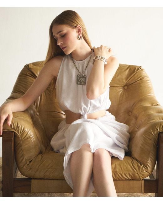 Lovard Metallic Double Eagle Necklace