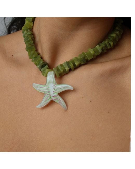 Miss May the Brand Green The Big Island Necklace