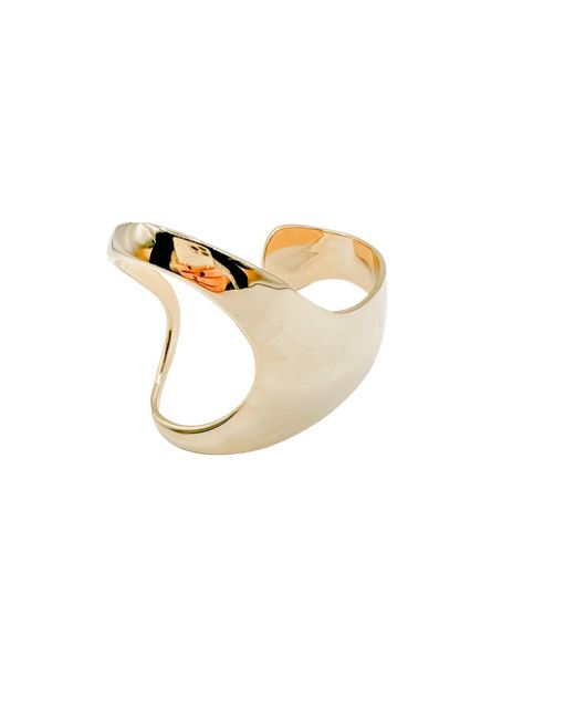 Babaloo Metallic Palm Cuff Bracelet