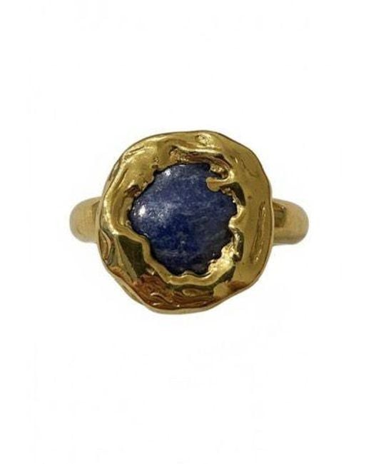Mitsymay Jewellery Blue One Of A Kind Sapphire Ring