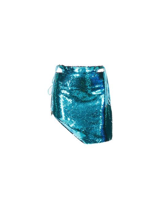 Amy Lynn Hailey Blue Sequin Mini Skirt