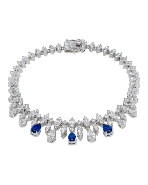 Latelita London Blue Duchess Sapphire Tennis Bracelet