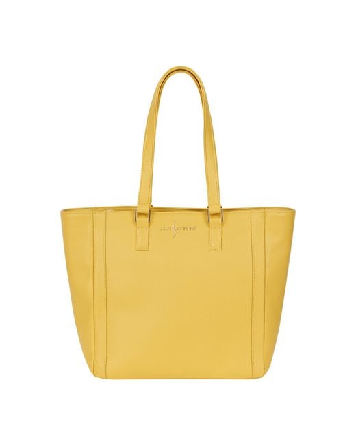 Luis Steven Yellow Classic Tote