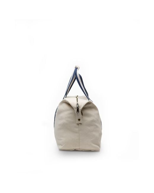 Fenella Smith Blue Cream Bodhi Explorer Duffle Bag