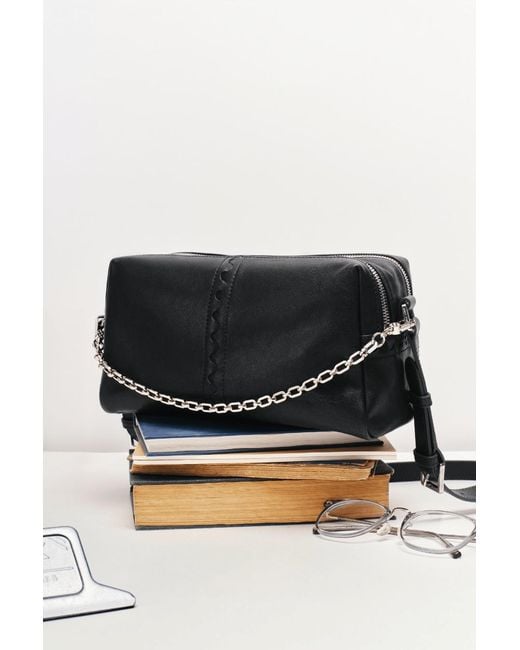 Orange Cube Black Metropolitan Mosaic Shoulder Bag